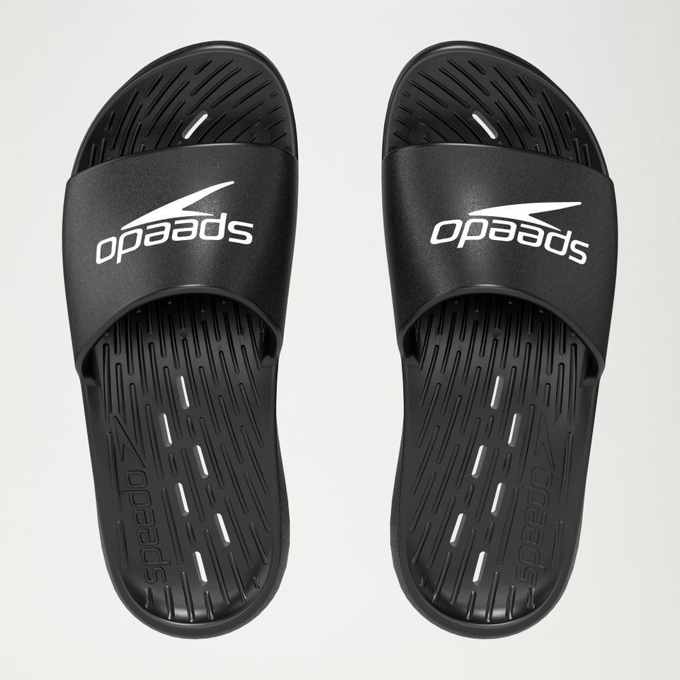 Speedo-Pantoletten für Herren Schwarz