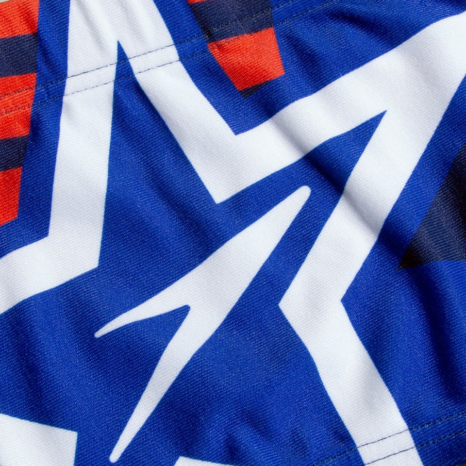 Men's Club Training Placement 6.5" Digital Brief Blue