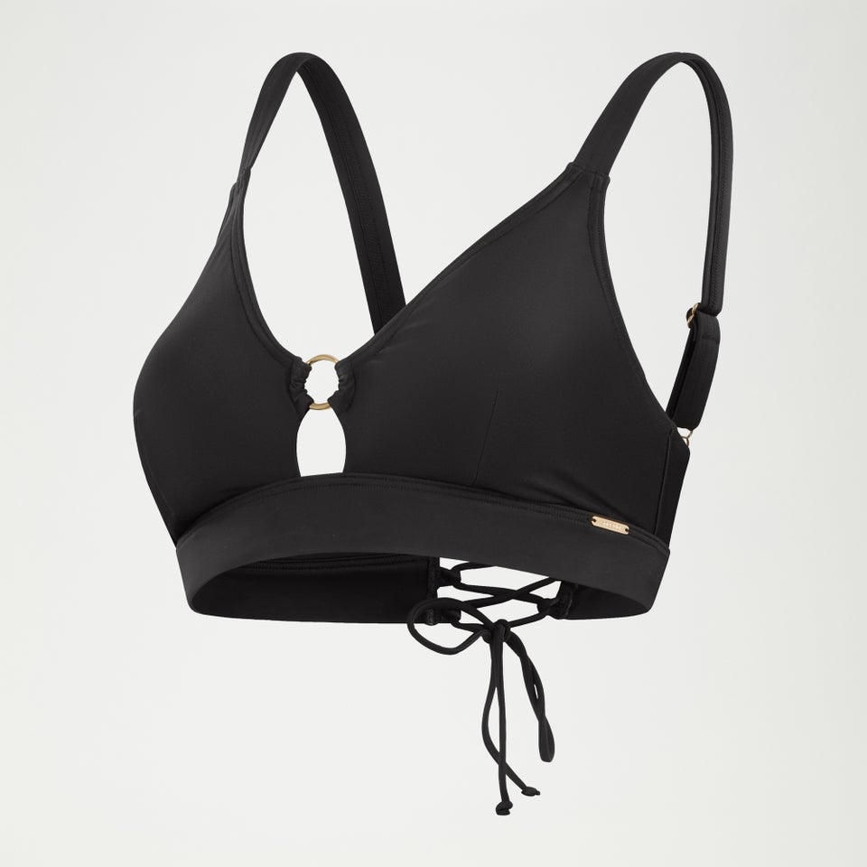 Women's Shaping Triangle Bikini Top Black