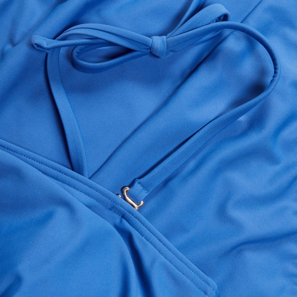 Women's Shaping Bandeau One Piece Blue