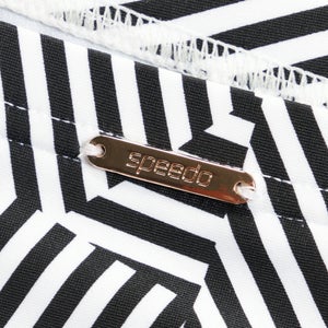 Women's Shaping Printed High Waisted Brief Black/White