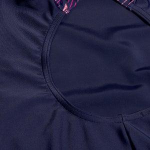 Combishort Fille HyperBoom Splice bleu marine/rose