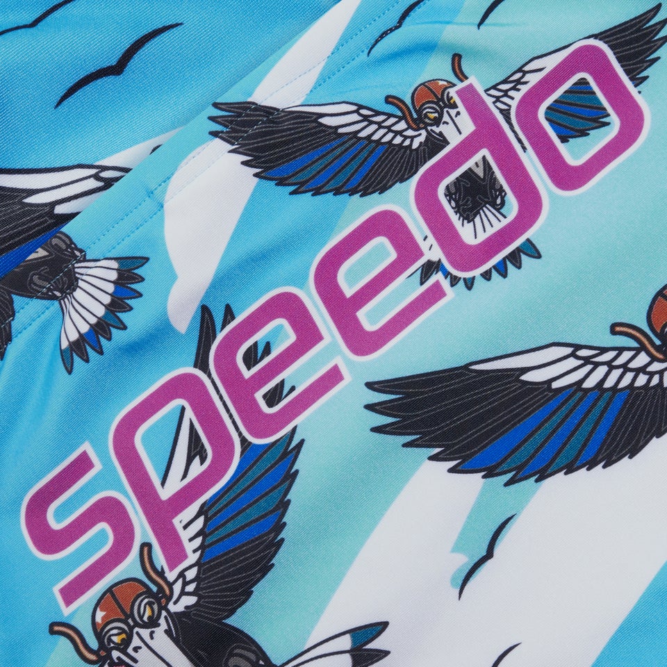 Escape-Badehose 5 cm für Herren Blau