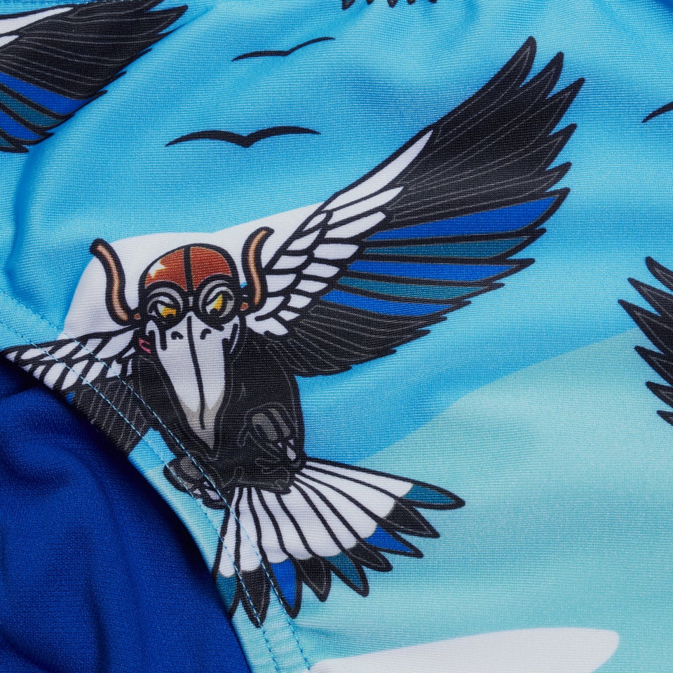 Escape-Badehose 5 cm für Herren Blau