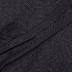 Haut court dos nageur Femme Gris foncé