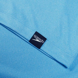 Kurzarm-Grafik-Badeshirt für Herren Blau