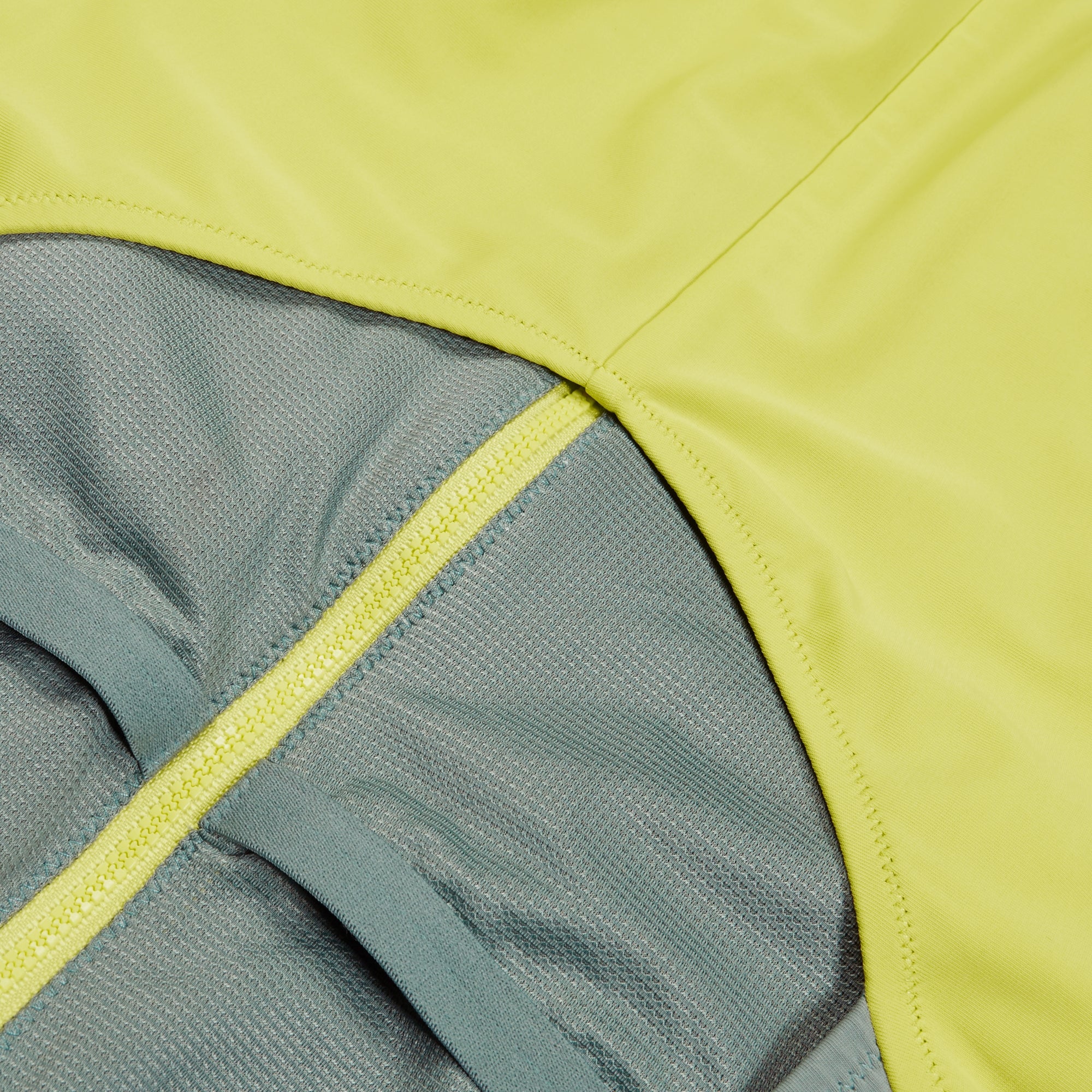 Women's Long Sleeve Colorblock Zip One Piece Green | Speedo USA