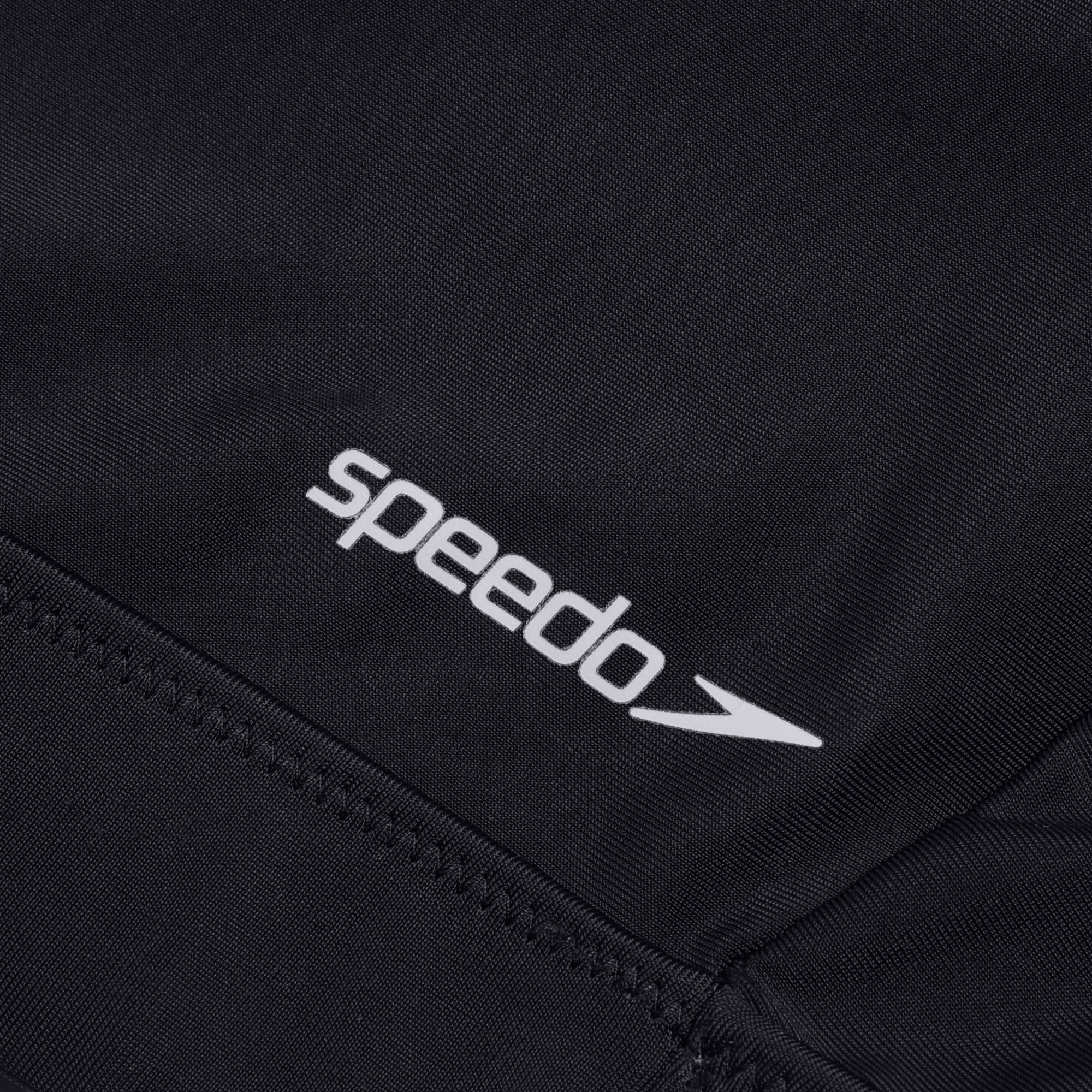 Women's Mesh Solid Crop Top Black | Speedo USA