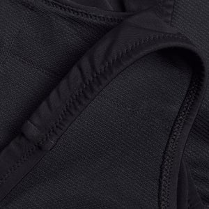 Hochgeschlossener einfarbiger Badeanzug für Damen Dunkelgrau