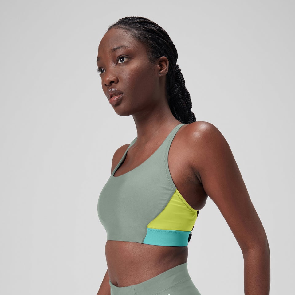 Haut court pour femmes, vert