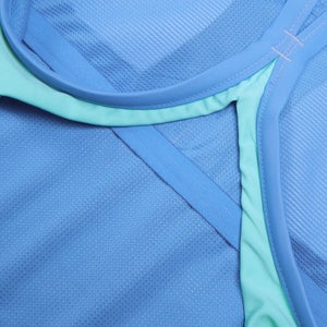 Women's Racerback One Piece Blue