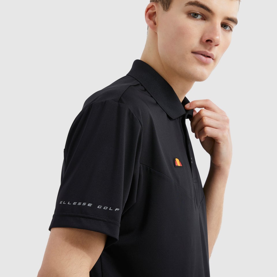 Poloshirt Alsino für Herren Schwarz