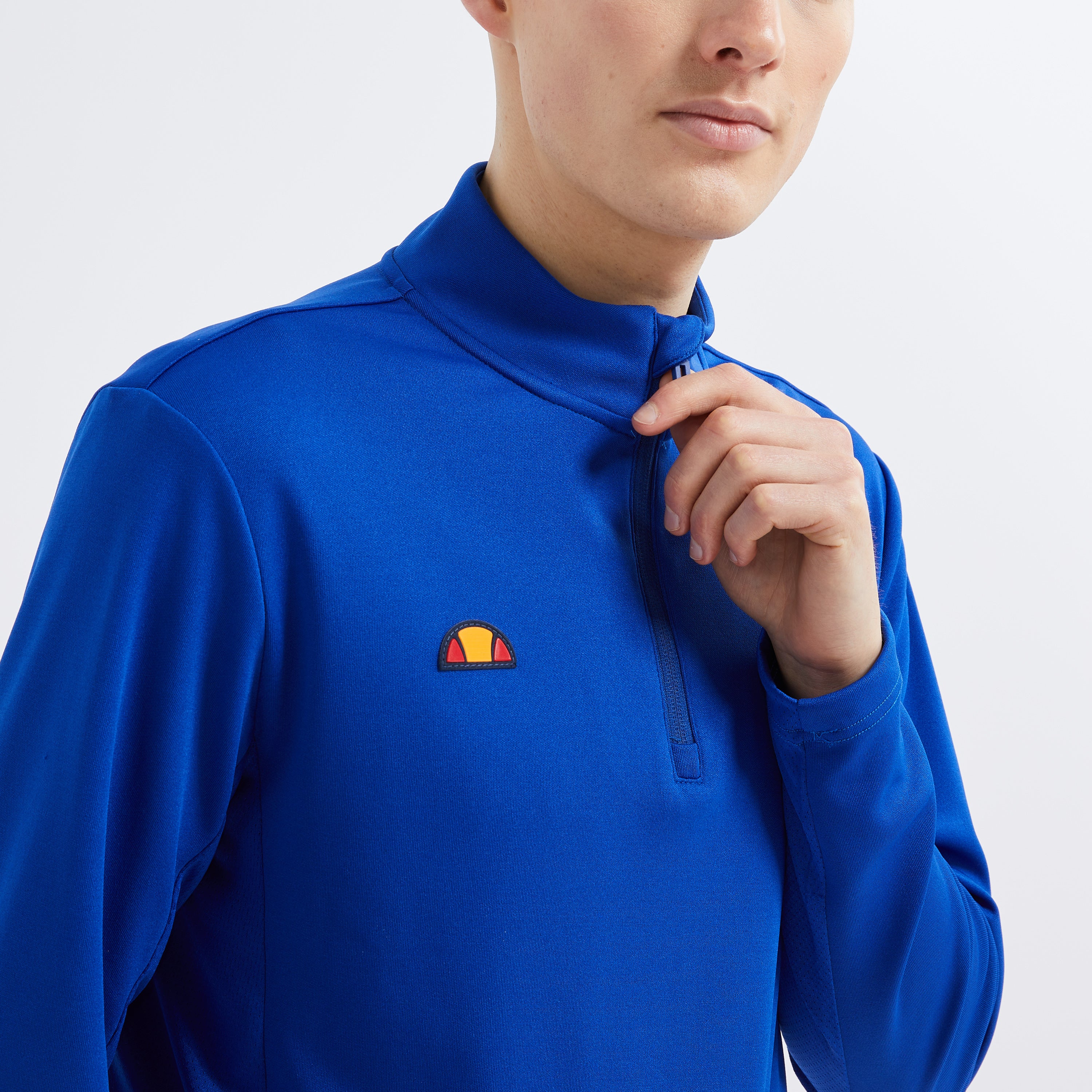 Men's Rolbi 1/2 Zip Top Blue | ellesse UK