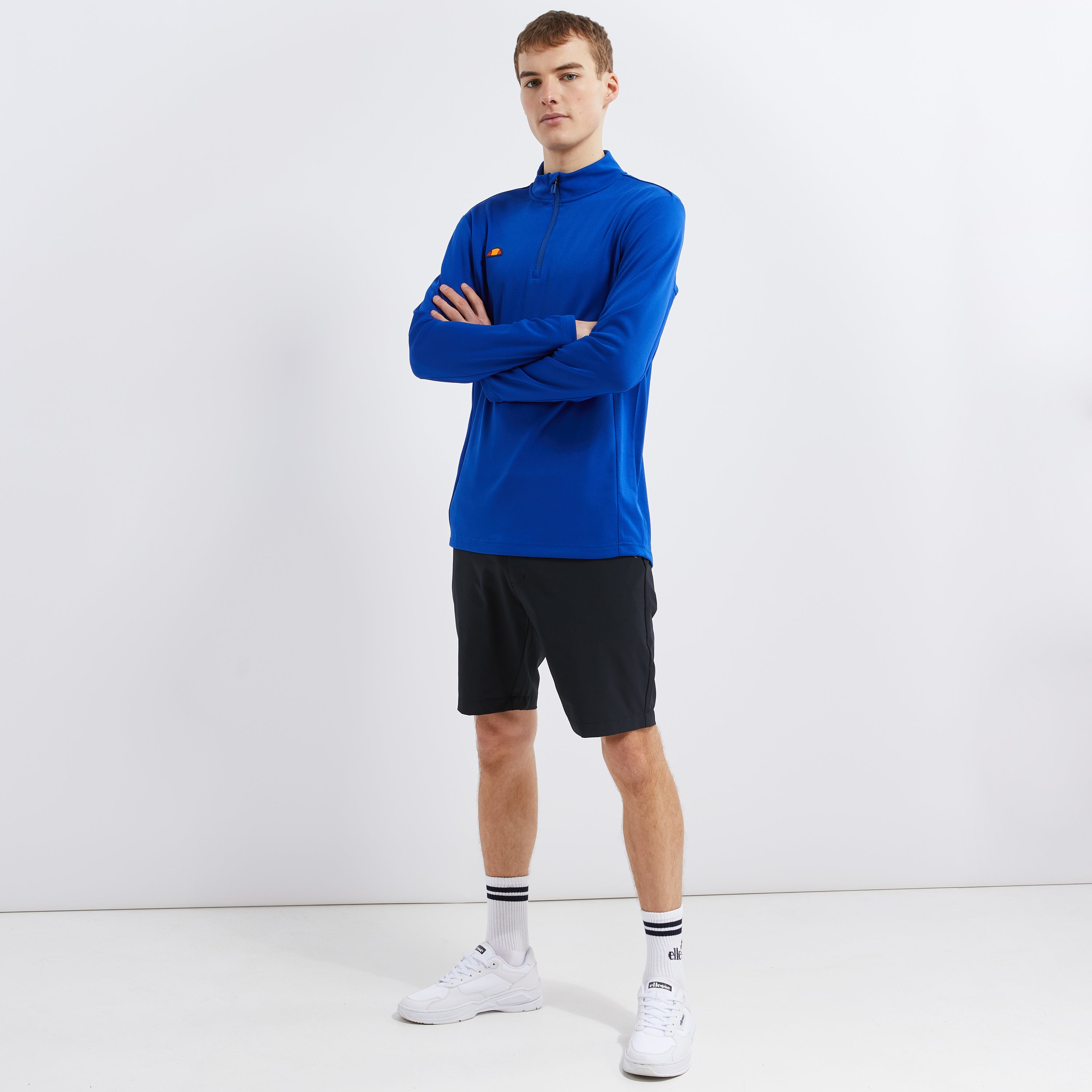 Men's Rolbi 1/2 Zip Top Blue | ellesse UK