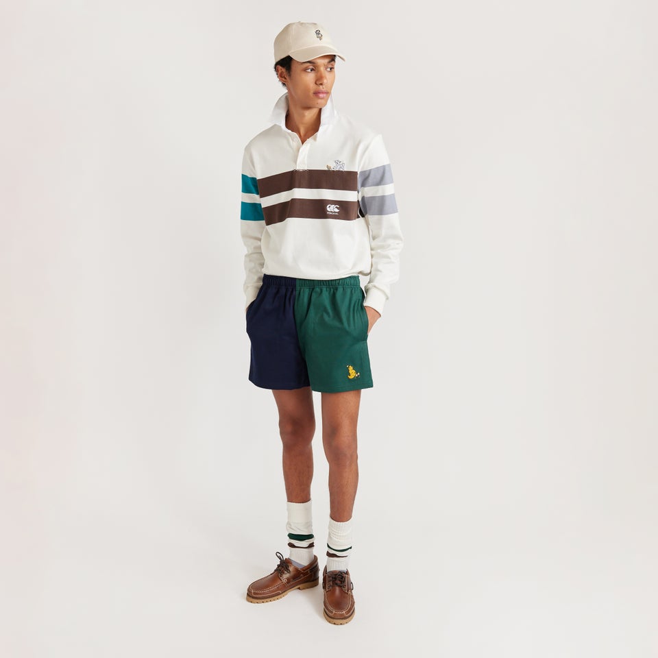 Mens CCC X Percival Cotton Short Navy/Multi