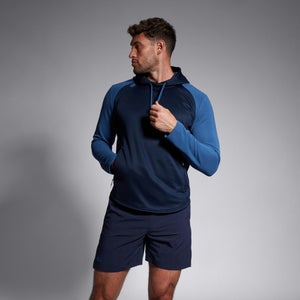 ELITE TRAINING HOODY NAVY - L