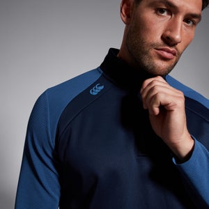 CANTERBURY ELITE 1/4 ZIP TOP AU NAVY