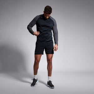 Elite 1/4 Zip Top Black