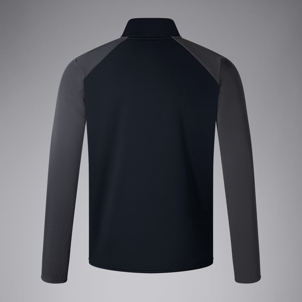CANTERBURY ELITE 1/4 ZIP TOP AU BLACK