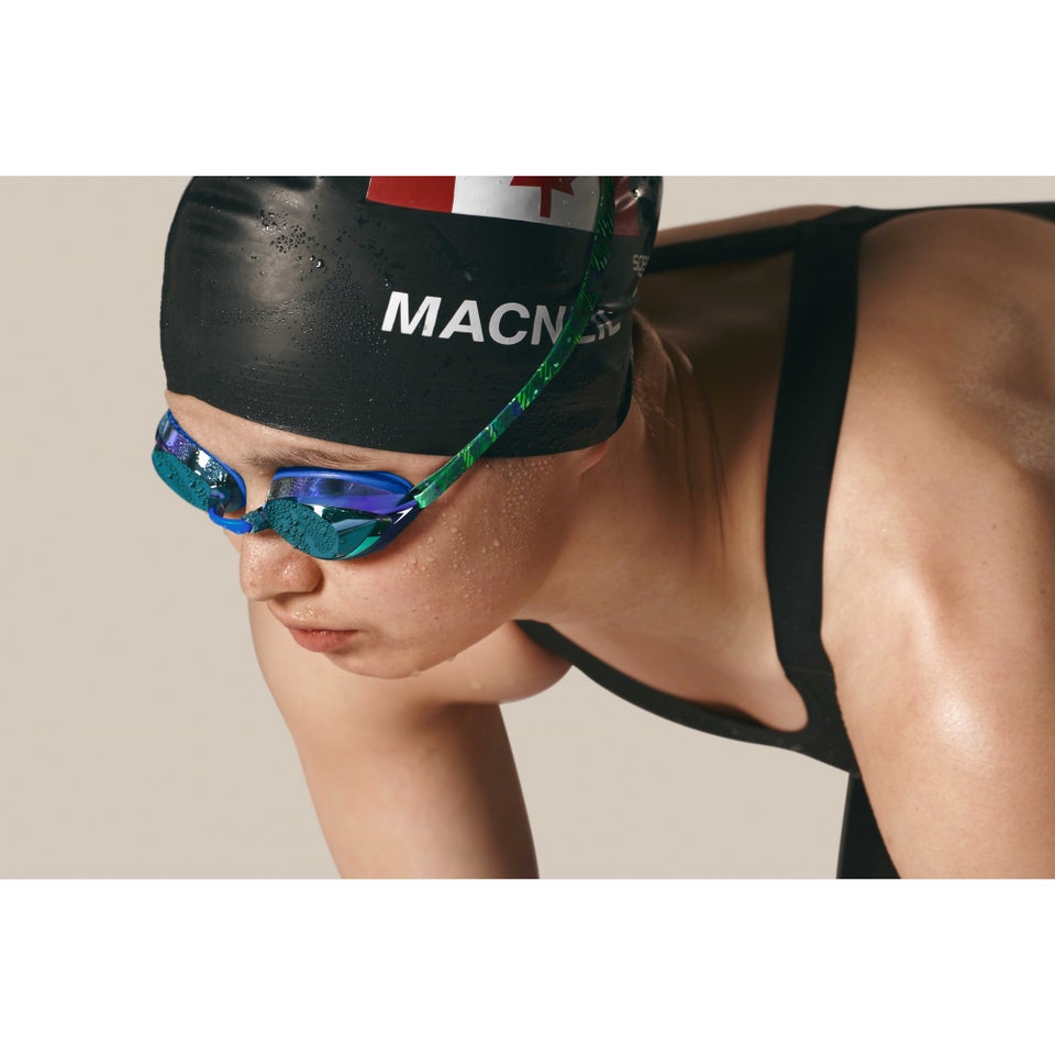 Maggie Mac Neil Vanquisher EV Mirrored Goggles Blue