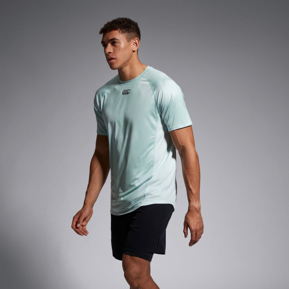 Mens Vapodri Graphic Superlight T-Shirt Green