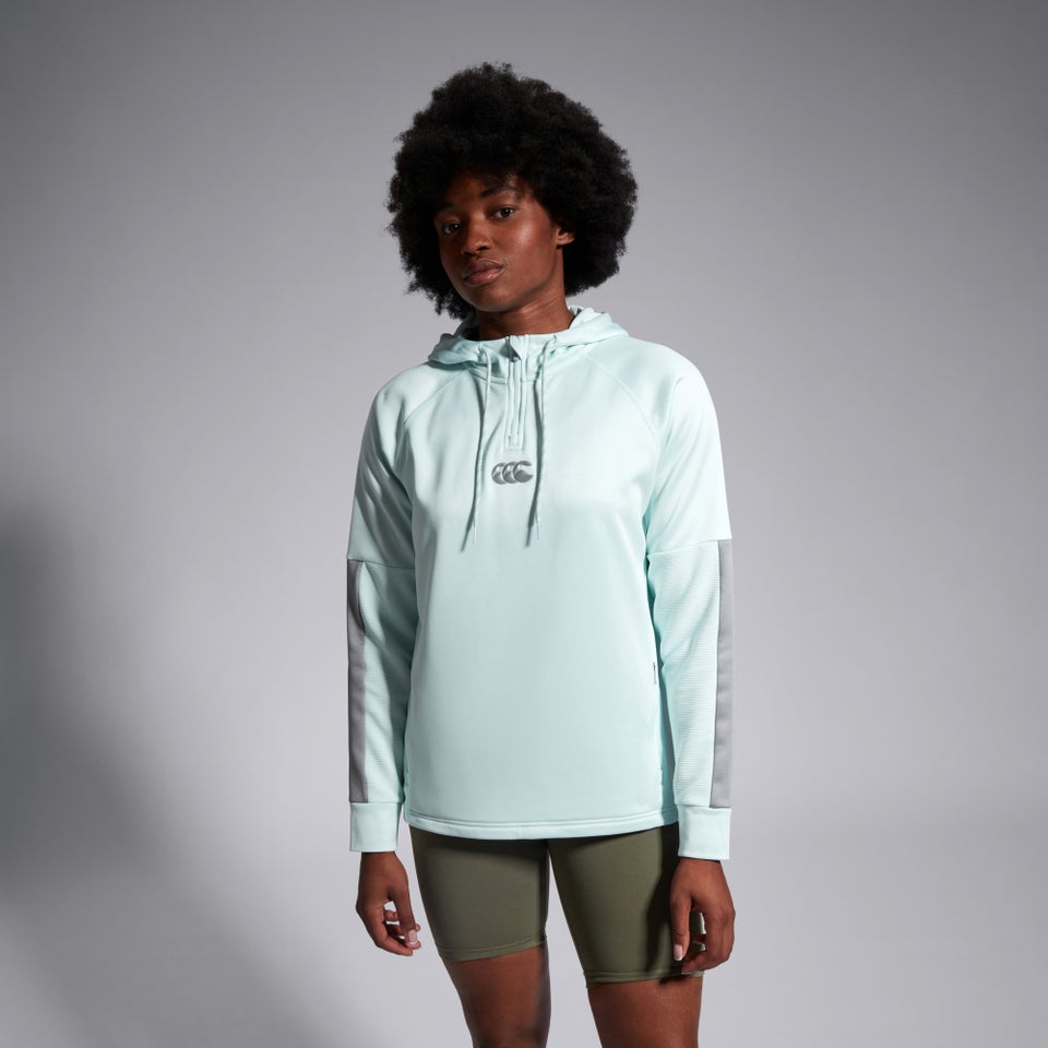 Womens Overhead Training Hoodie Green