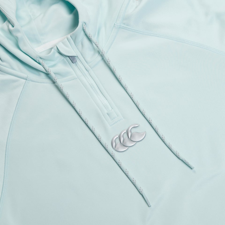 Womens Overhead Training Hoodie Green