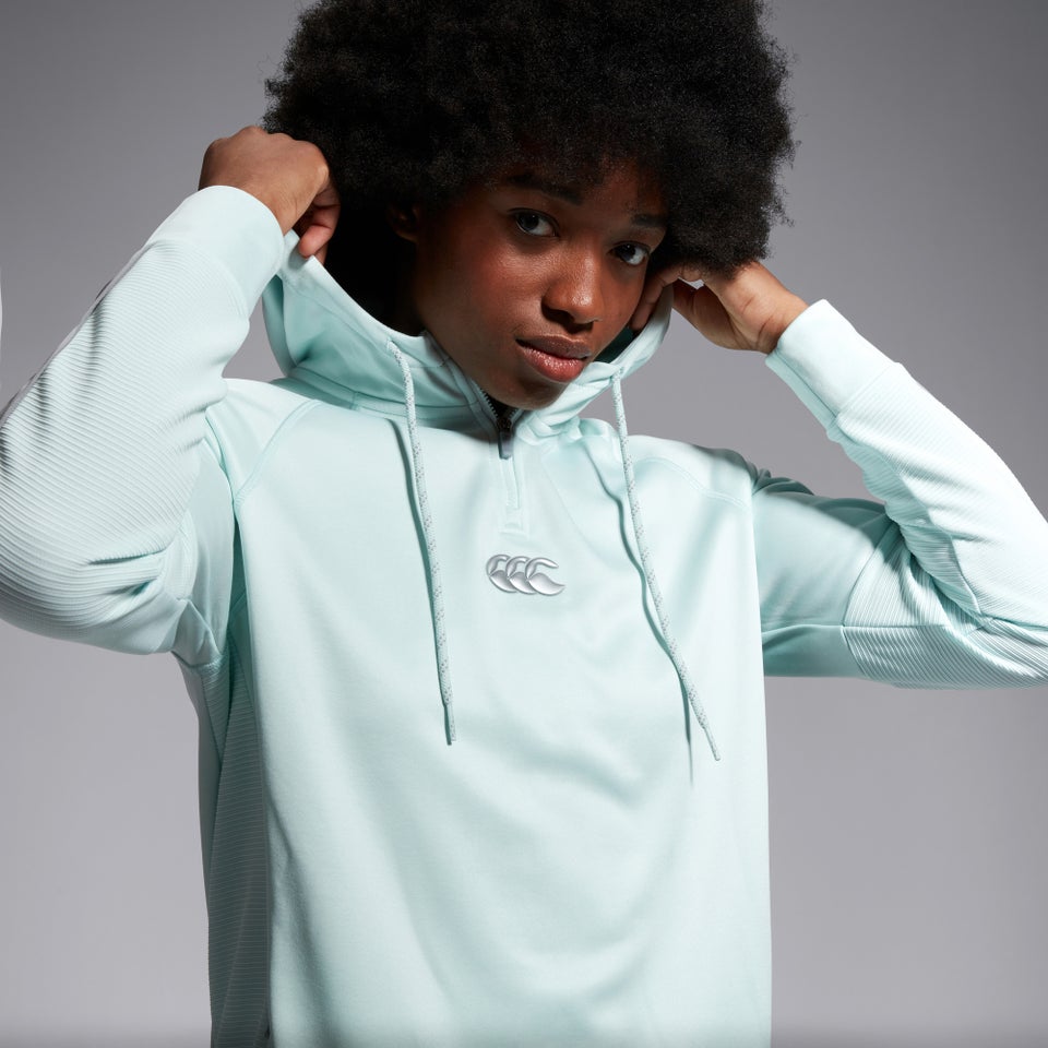 Womens Overhead Training Hoodie Green