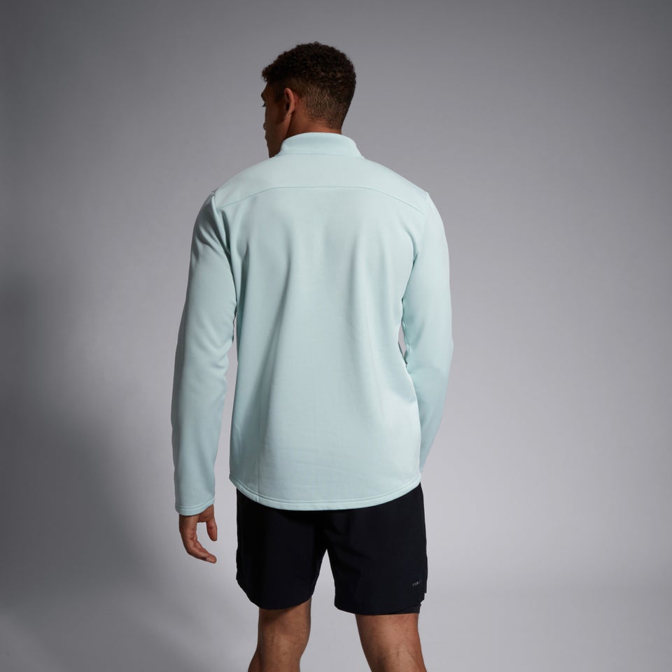 CANTERBURY QUARTER ZIP FLEECE AM GREEN