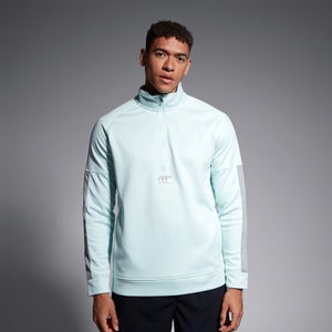 CANTERBURY 1/2 ZIP THERMOREG FLEECE AM GREEN - S