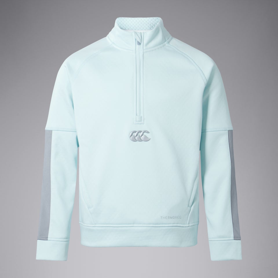 CANTERBURY 1/2 ZIP THERMOREG FLEECE AM GREEN