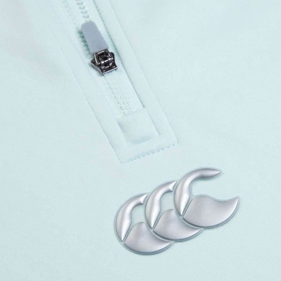 CANTERBURY 1/2 ZIP THERMOREG FLEECE AM GREEN