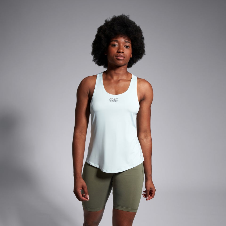 CANTERBURY VAPODRI RACERBACK VEST AF GREEN