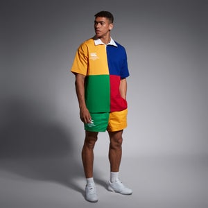 Adult Unisex Harlequin Shorts Emerald