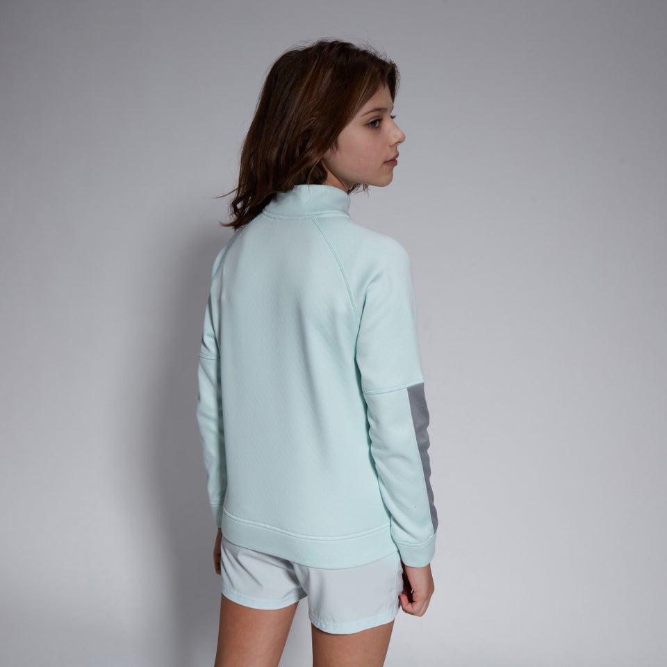 CANTERBURY 1/2 ZIP THERMOREG FLEECE JU GREEN