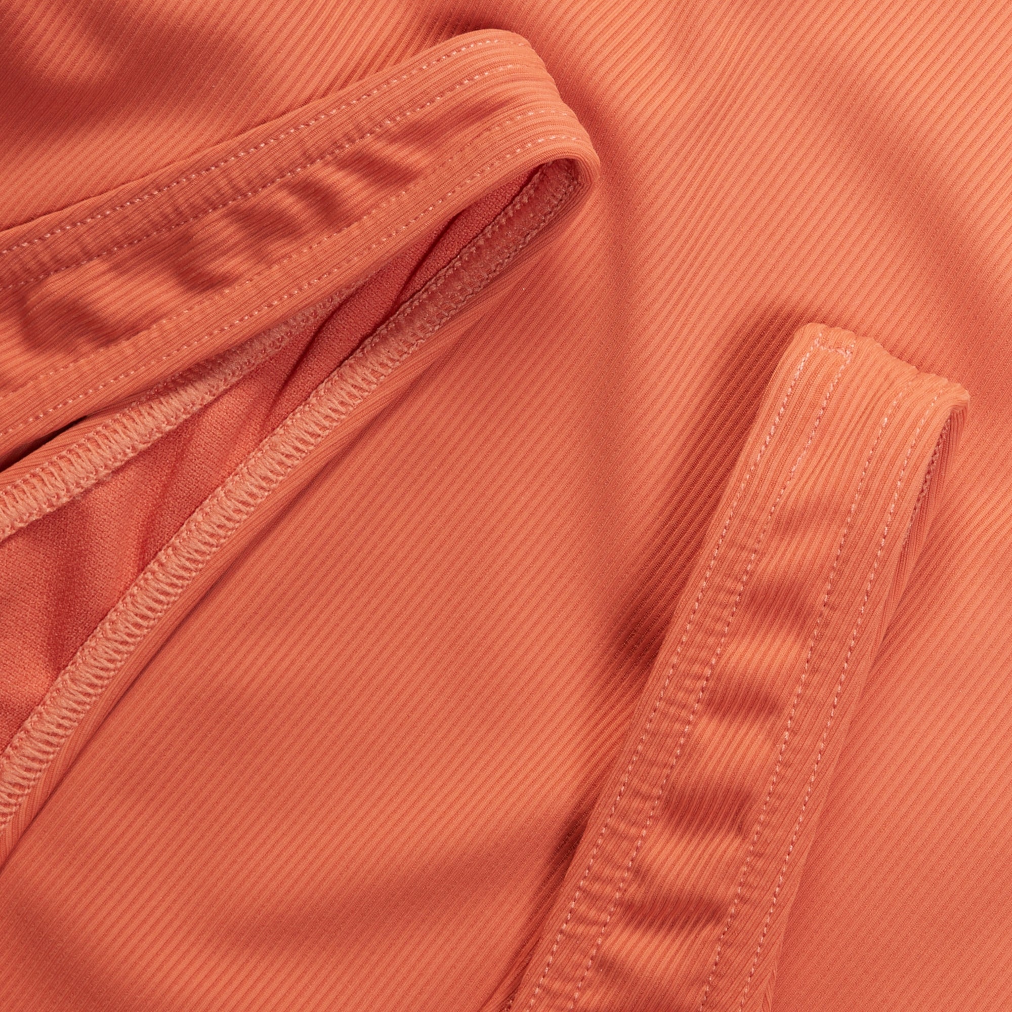 Women's Textured Deep U-Back Orange