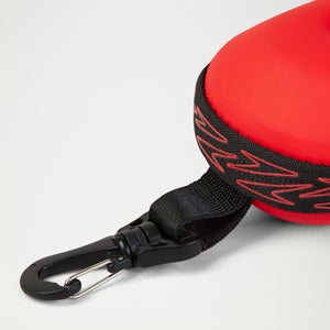 Unisex Brillenetui für Schwimmbrille Rot