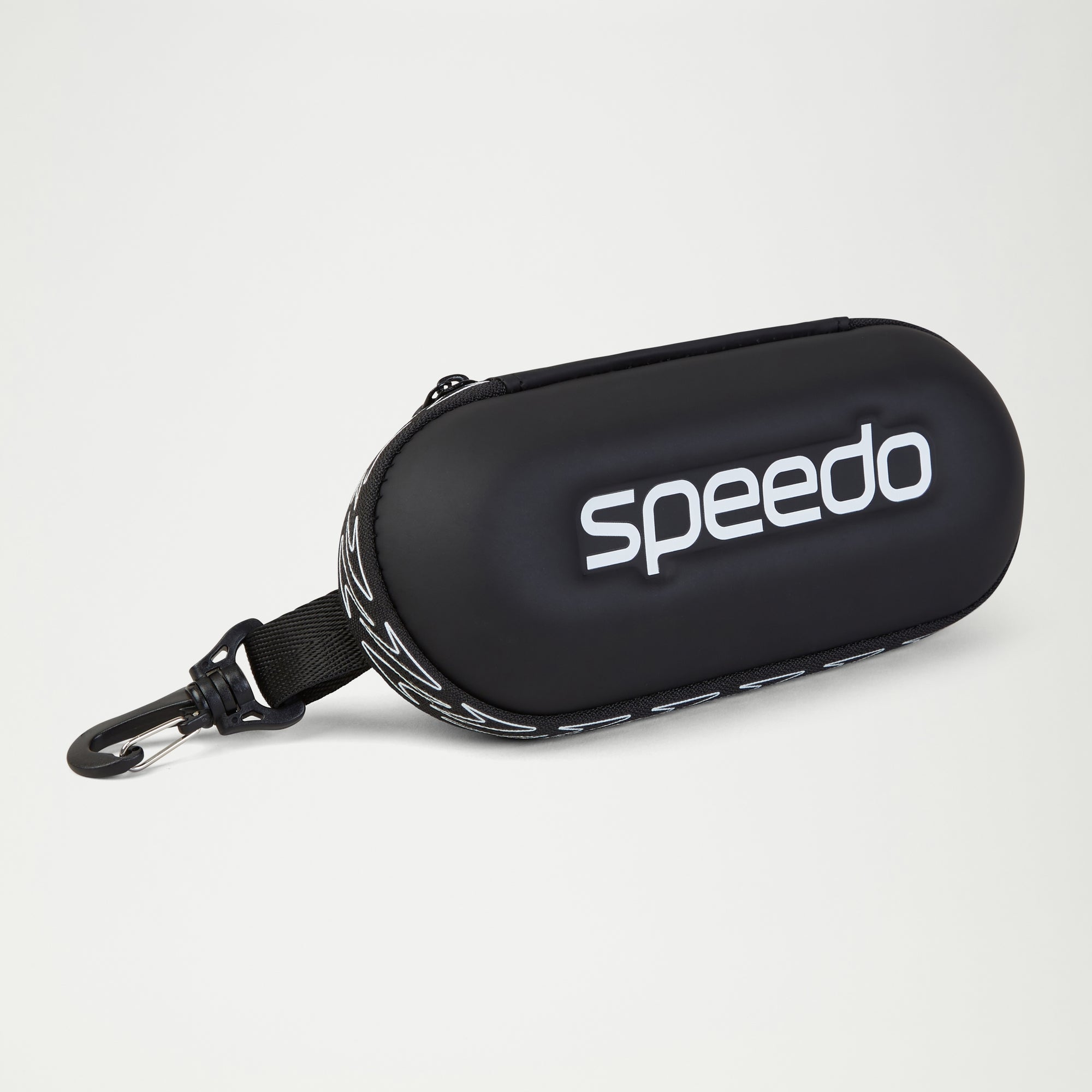 Arena Schwimmbrillen-Etui Hardcase | Hartschale Mit Karabiner | Schwarz | 19x8x6 Cm