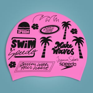 Adult Speedo x Jasmin Sehra Waves Cap - One Size