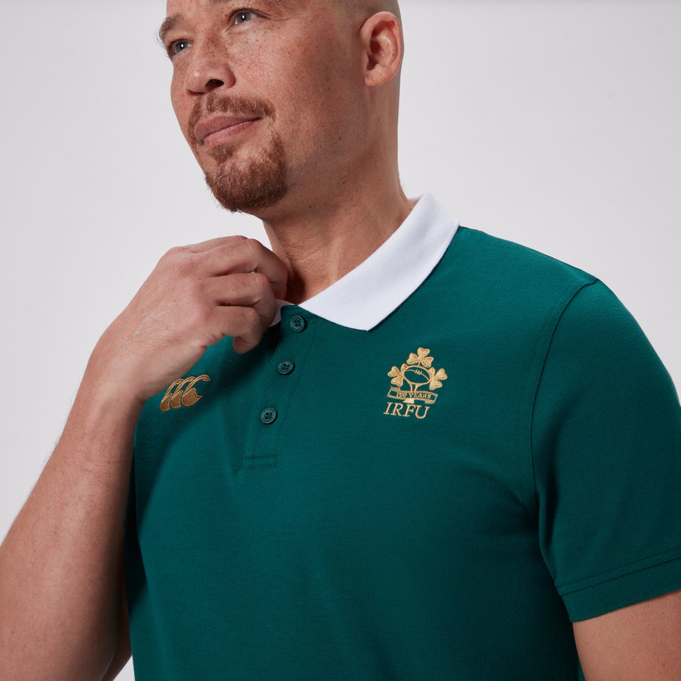 CANTERBURY IRE 150TH POLO SHIRT AM GREEN