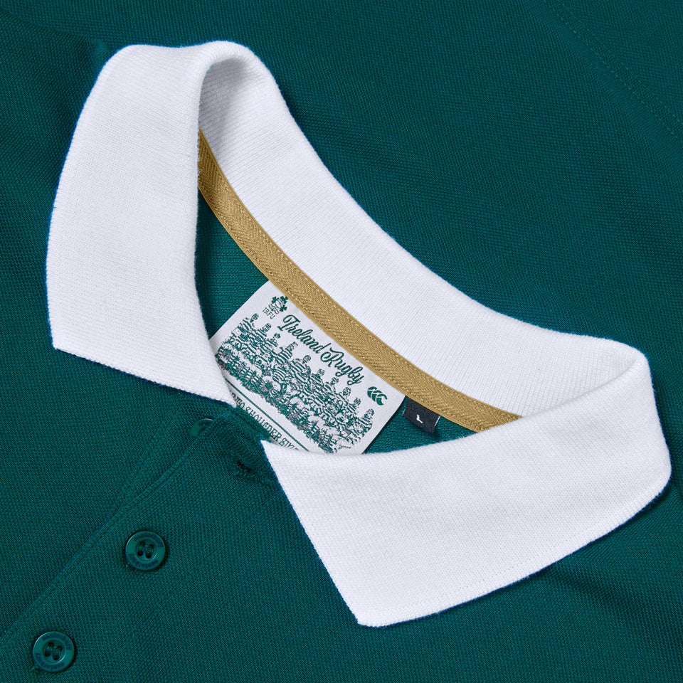 CANTERBURY IRE 150TH POLO SHIRT AM GREEN