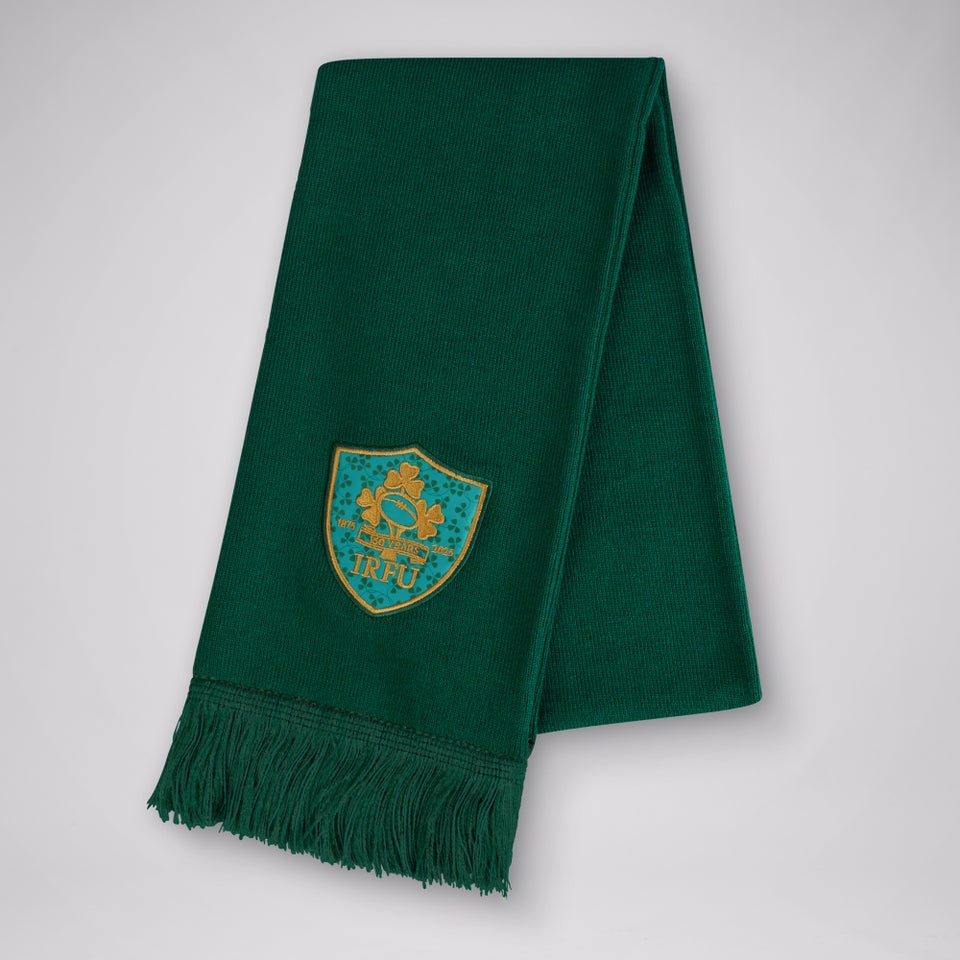 CANTERBURY IRFU 150TH SCARF AU GREEN