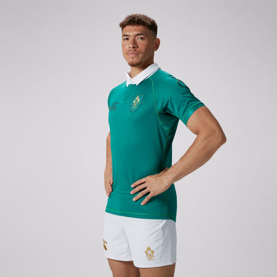 Mens Ireland 150Th Home Test Jersey Green