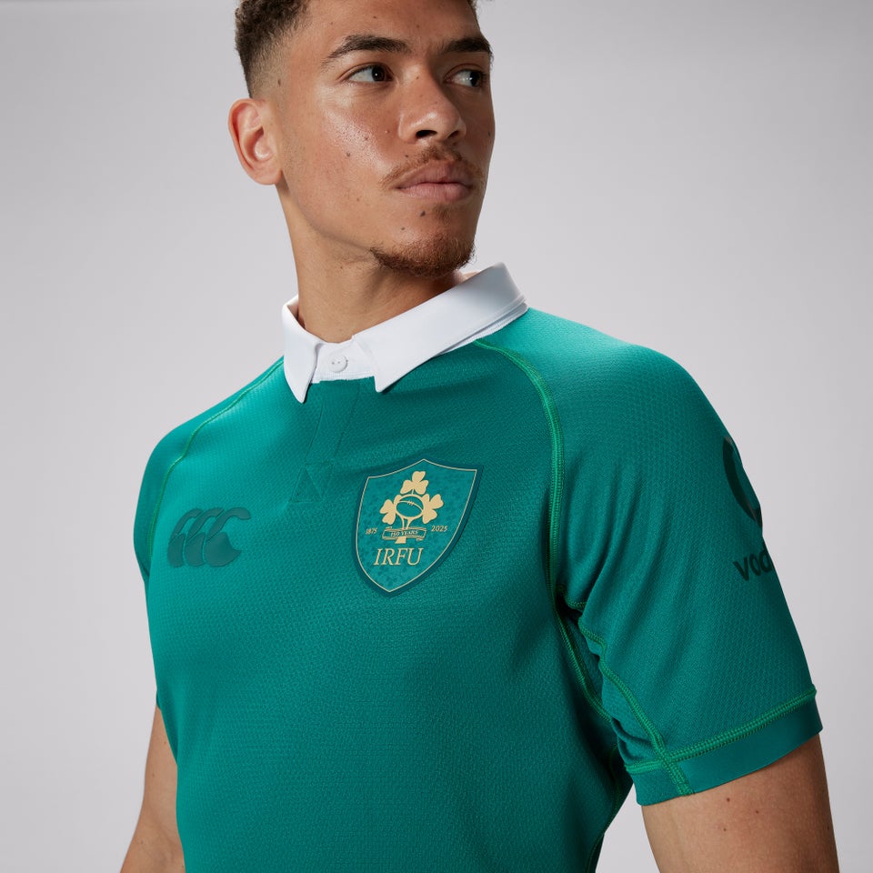 Mens Ireland 150Th Home Test Jersey Green