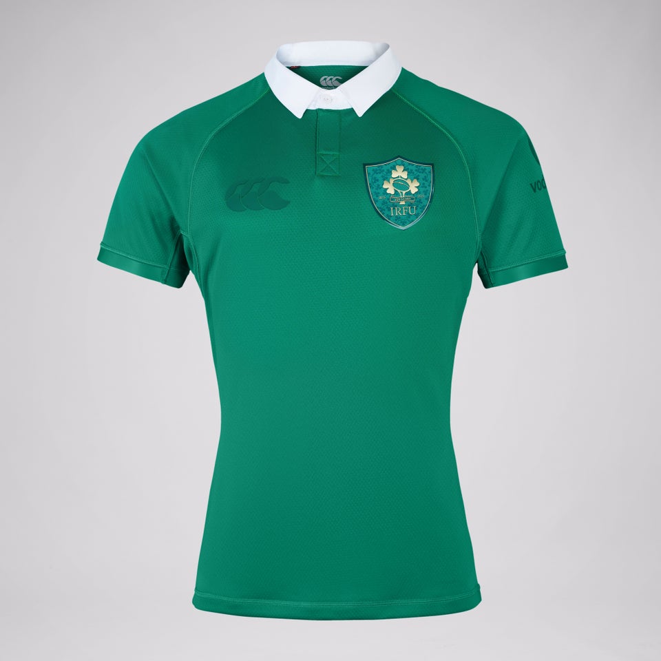 Mens Ireland 150Th Home Test Jersey Green