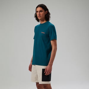 MTN Silhouette Herren-T-Shirt Blau