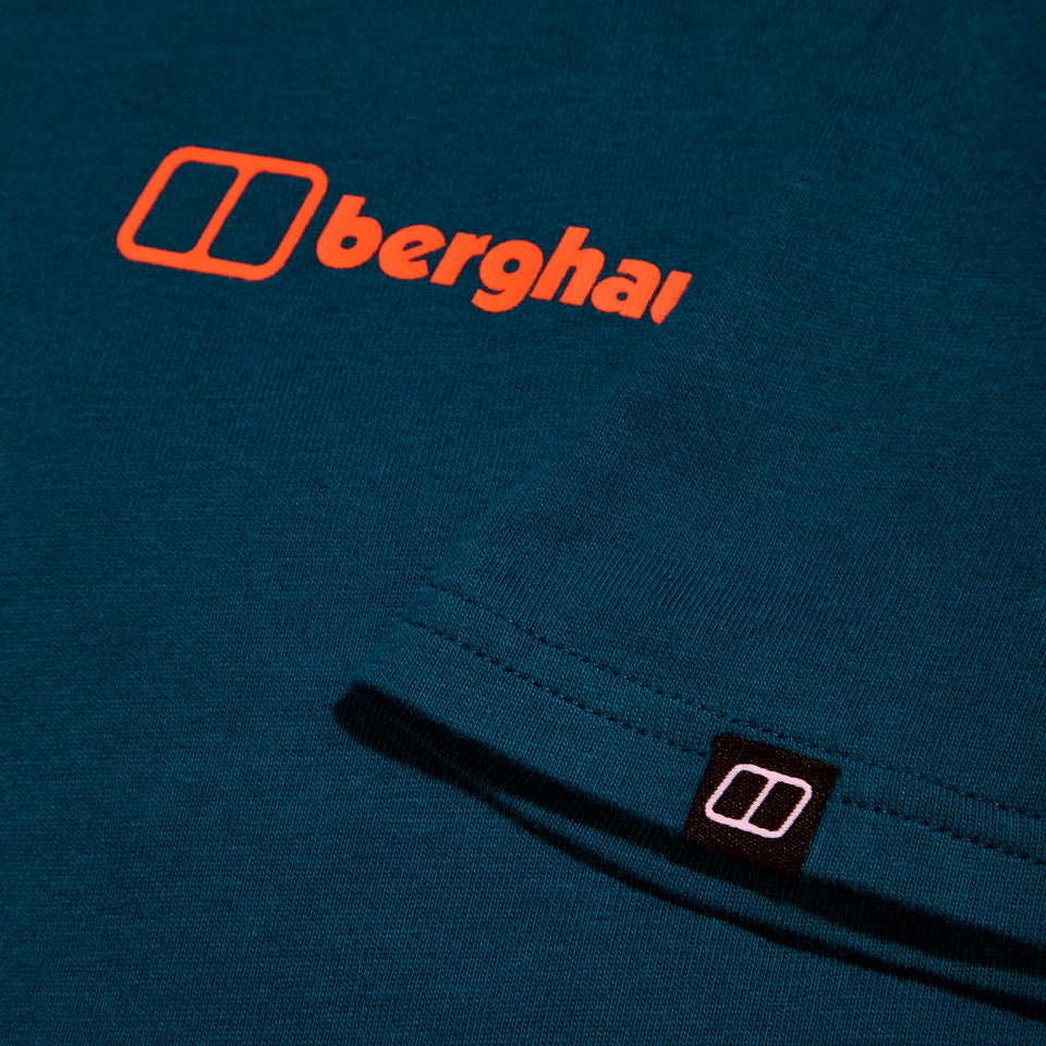 MTN Silhouette Herren-T-Shirt Blau