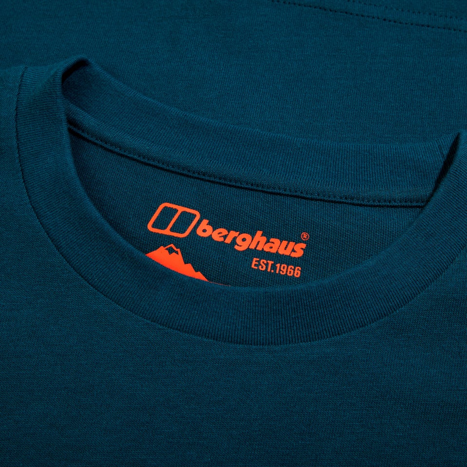 MTN Silhouette Herren-T-Shirt Blau