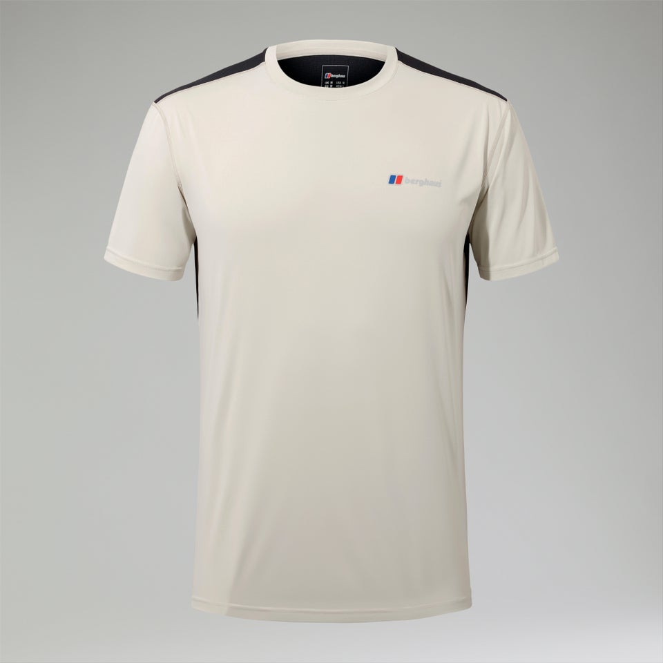 Men's Wayside Short Sleeve Tech Tee Grey/Black