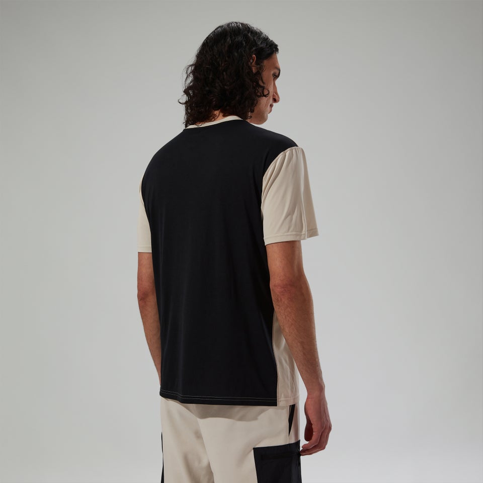 Men's Wayside Short Sleeve Tech Tee Grey/Black